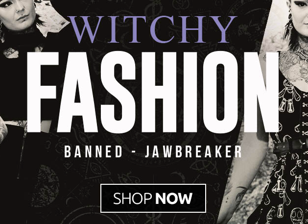 witchy fashion halloween popup