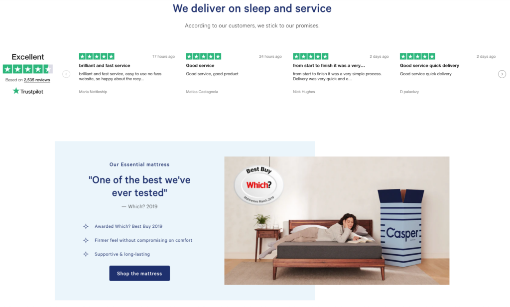 casper reviews