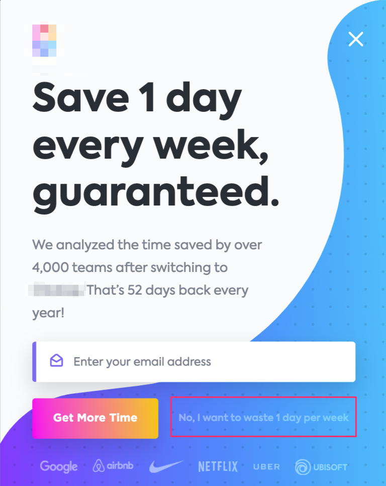 cta popup