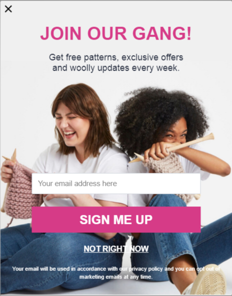 wool and the gang join our gang popup