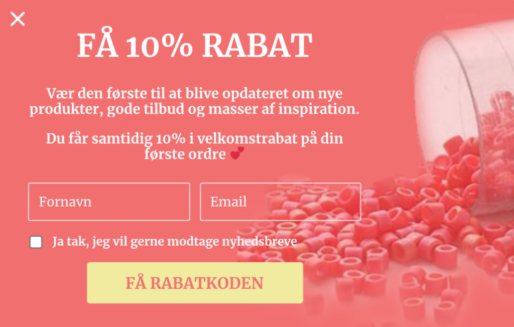 nordic beads popup