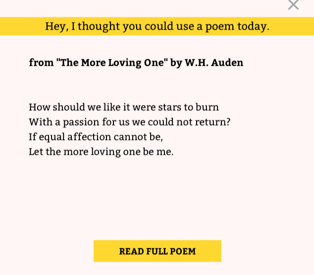 Brain Pickings poem popup