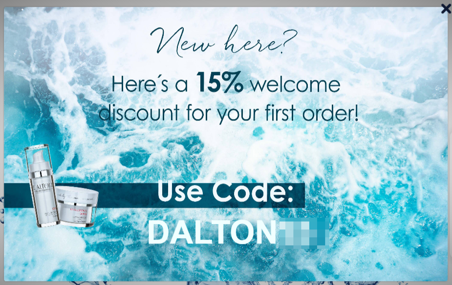 dalton cosmetics popup