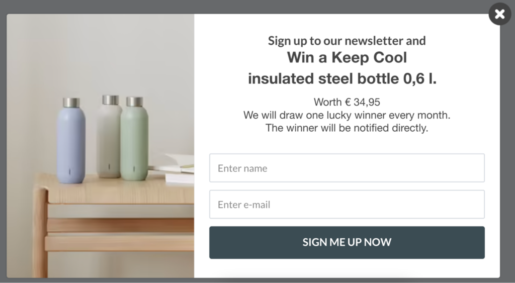 stelton popup