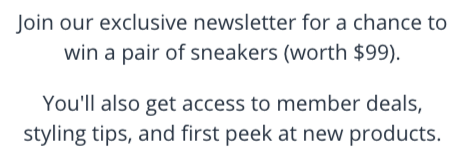 Win Sneakers copy Popup