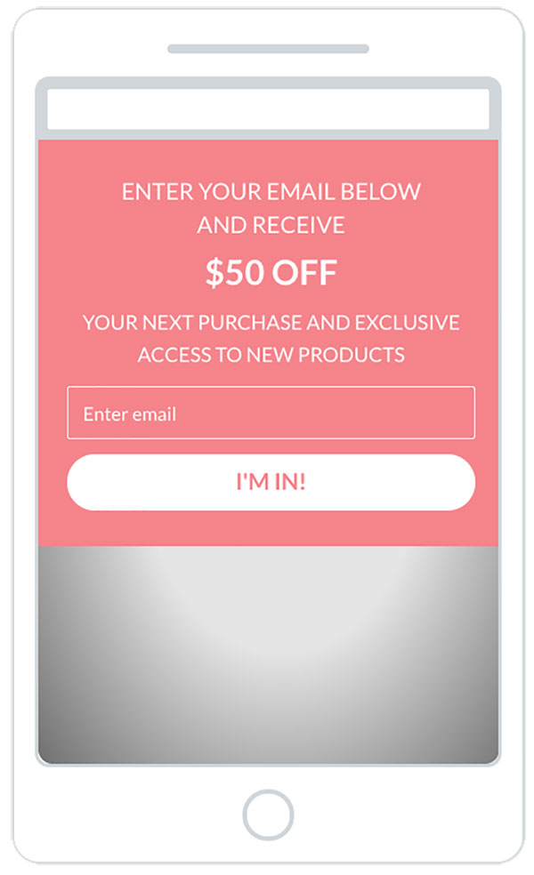 Mobile Popup