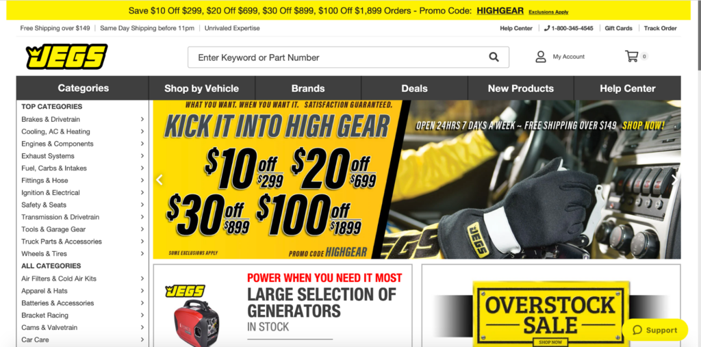 JEGS High Performance Parts Design