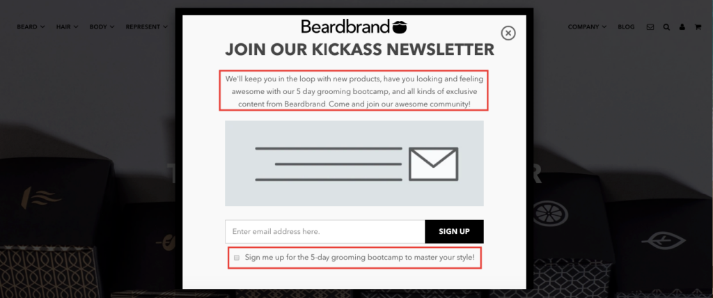 beardband popup
