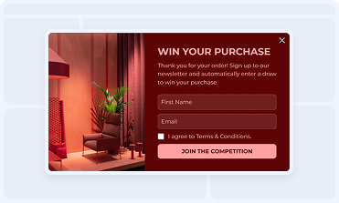 Post-purchase subscription popup for Black Friday use cases