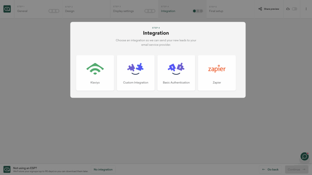 connect crm to black friday attribution popup