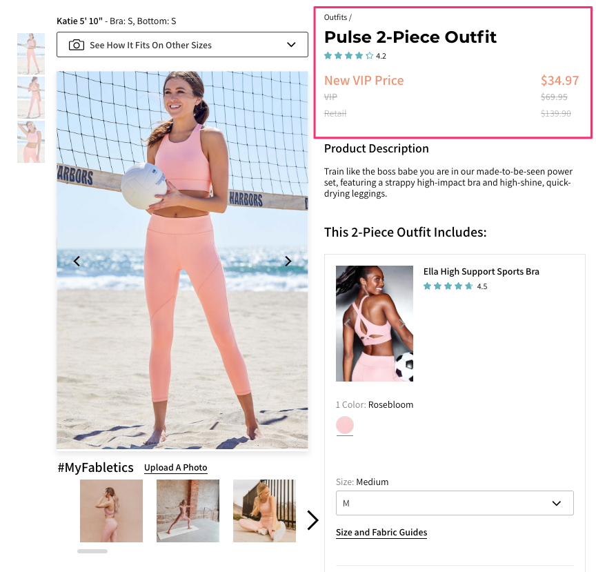 Fabletics VIP Price