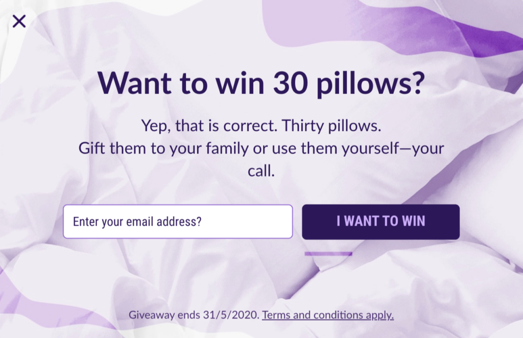 surprising popup