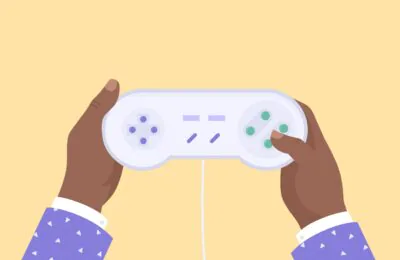 spin to win popup examples featured image with a controller